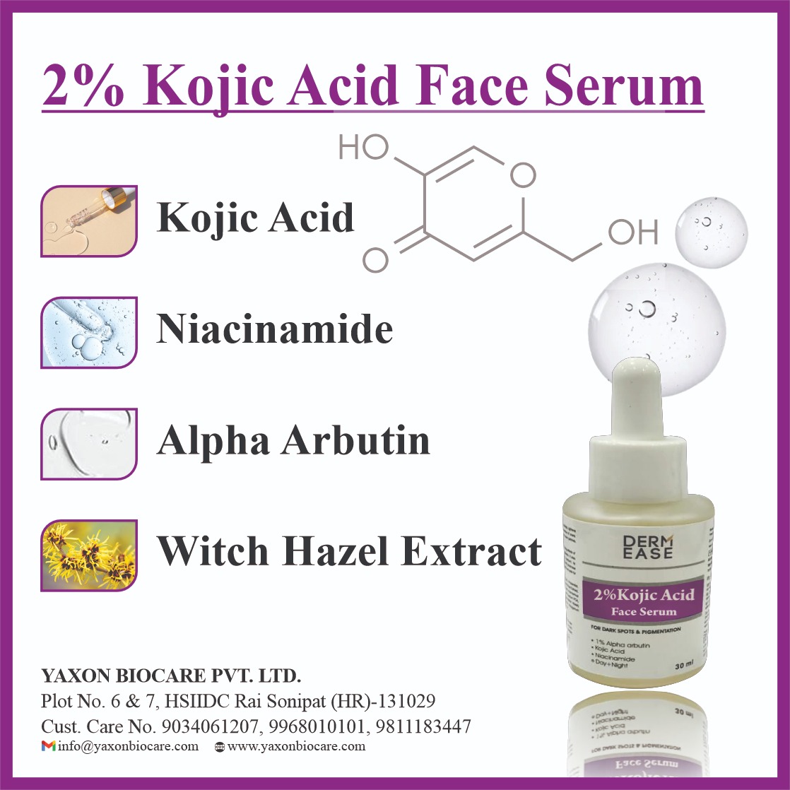 DERM EASE Kojic Acid Face Serum 